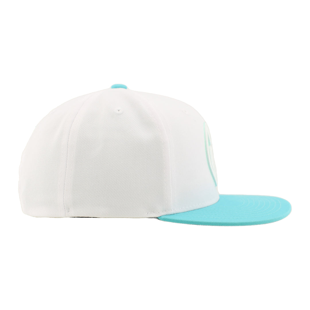 Edmonton Oilers Zephyr White Eazytiff Snapback Hat