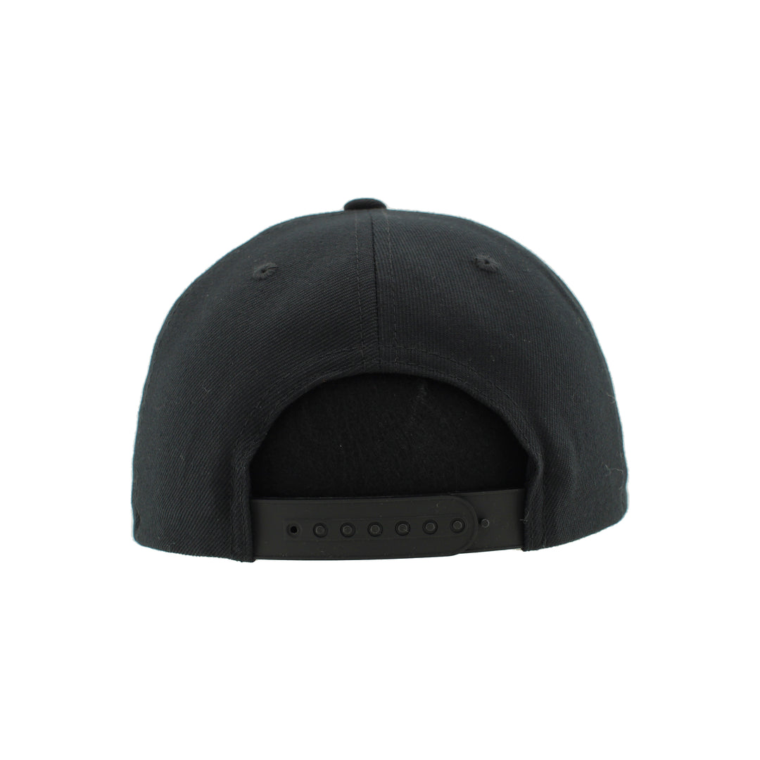 Edmonton Oilers Zephyr Black Contrast Snapback Hat