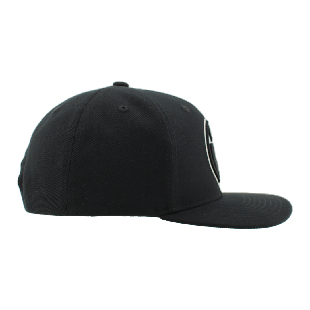 Edmonton Oilers Zephyr Black Contrast Snapback Hat