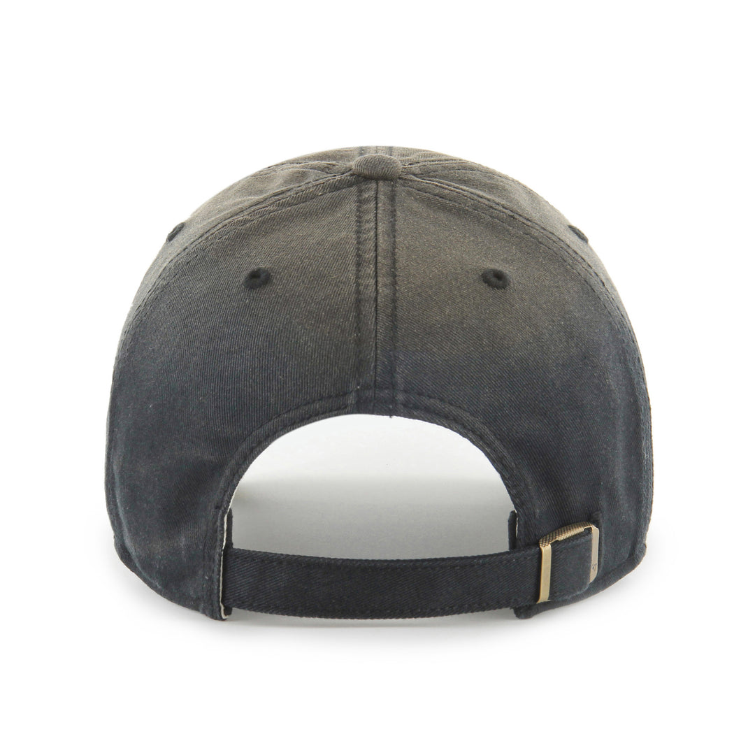 Edmonton Oilers '47 Black Dusted Clean Up Adjustable Hat