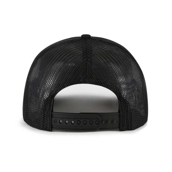 Edmonton Oilers '47 Black Tonal Hitch Mesh Snapback Hat