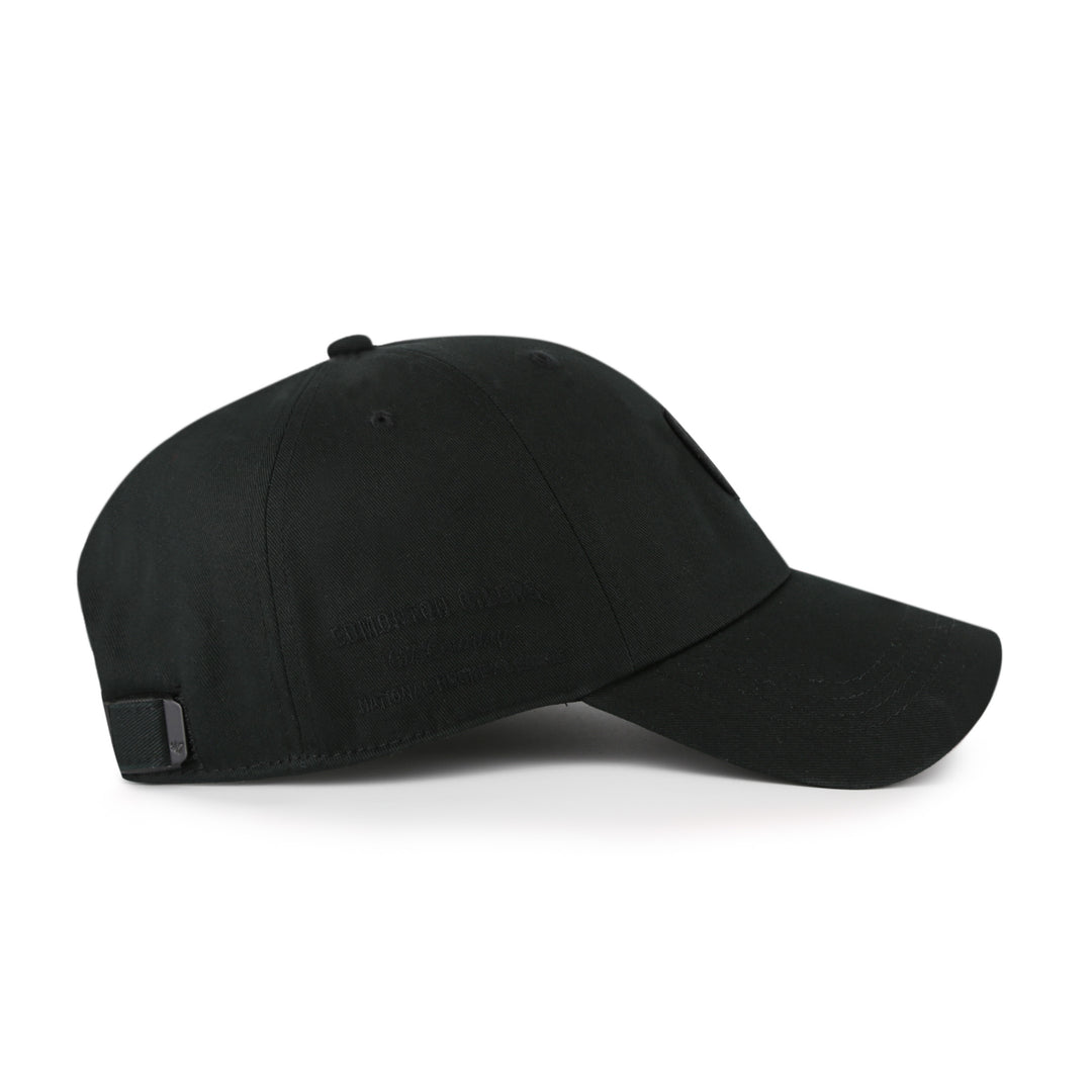 Edmonton Oilers '47 Black Tonal Micro Logo Clean Up Adjustable Hat