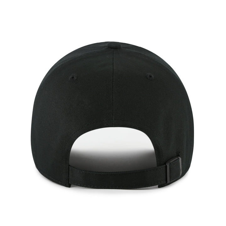 Edmonton Oilers '47 Black Tonal Micro Logo Clean Up Adjustable Hat