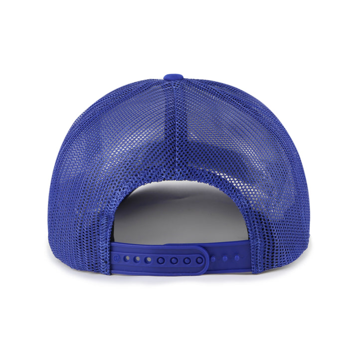 Edmonton Oilers '47 Blue Vibes Foam Trucker Snapback Hat