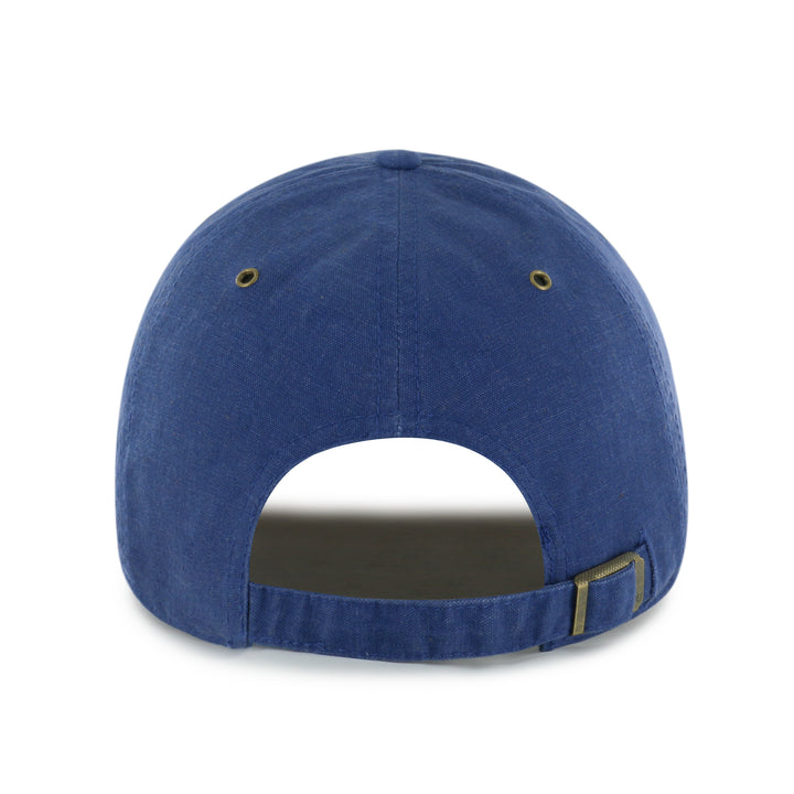 Edmonton Oilers '47 Blue & Brown Windham Clean Up Adjustable Hat