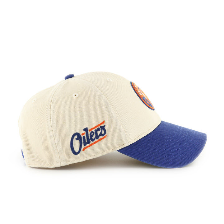 Edmonton Oilers '47 Cream Fairfield MVP Alternate Logo Snapback Hat