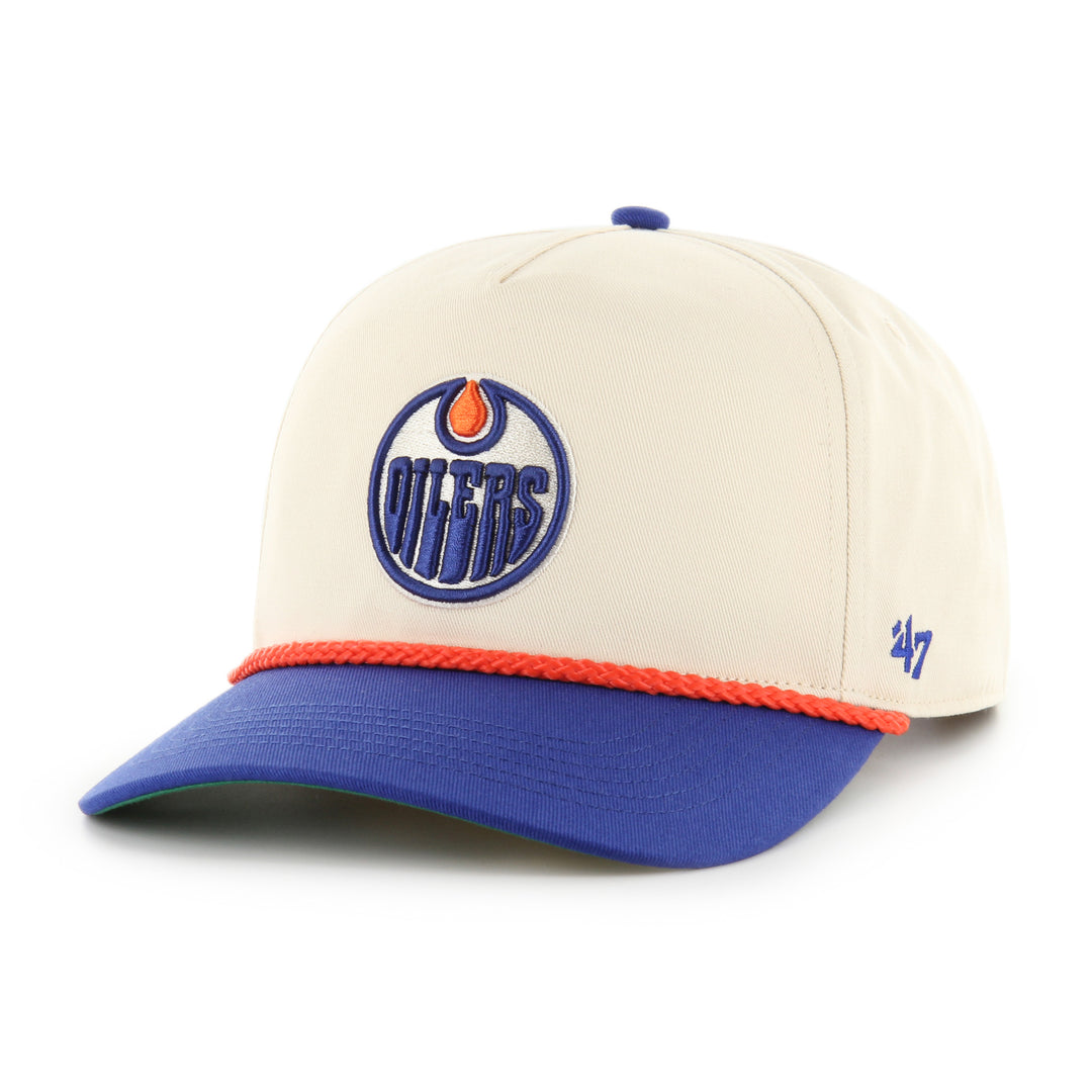 Edmonton Oilers '47 Cream Natural Rope Hitch Snapback Hat