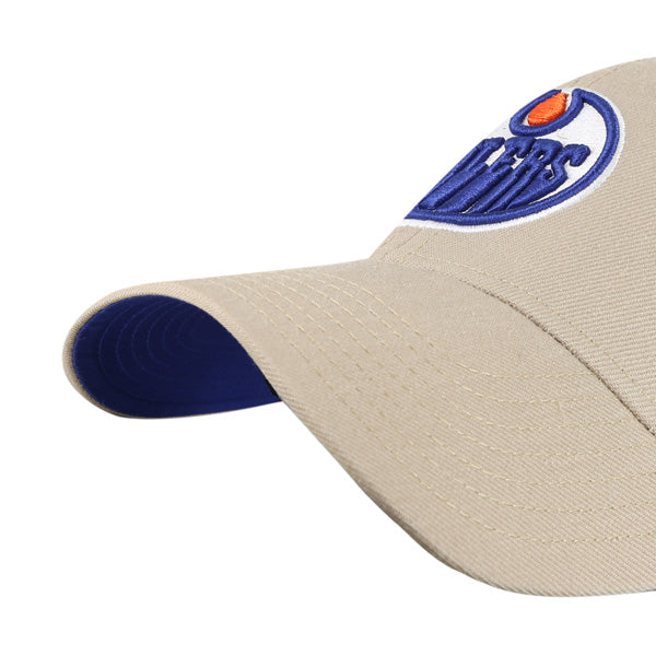 Edmonton Oilers '47 Cream Sure Shot MVP Snapback Hat