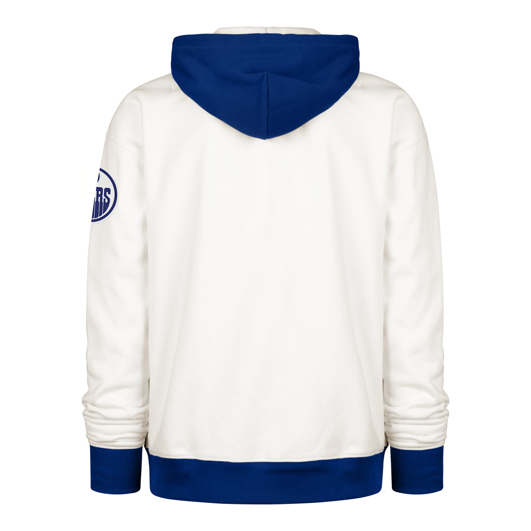 Edmonton Oilers '47 Golden Age Skipper Cream Pullover Hoodie