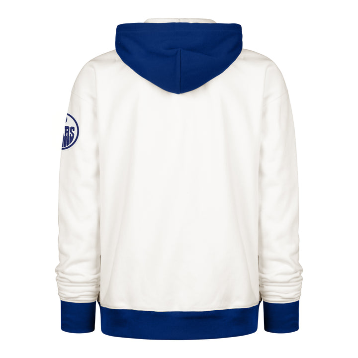 Edmonton Oilers '47 Golden Age Skipper Cream Pullover Hoodie