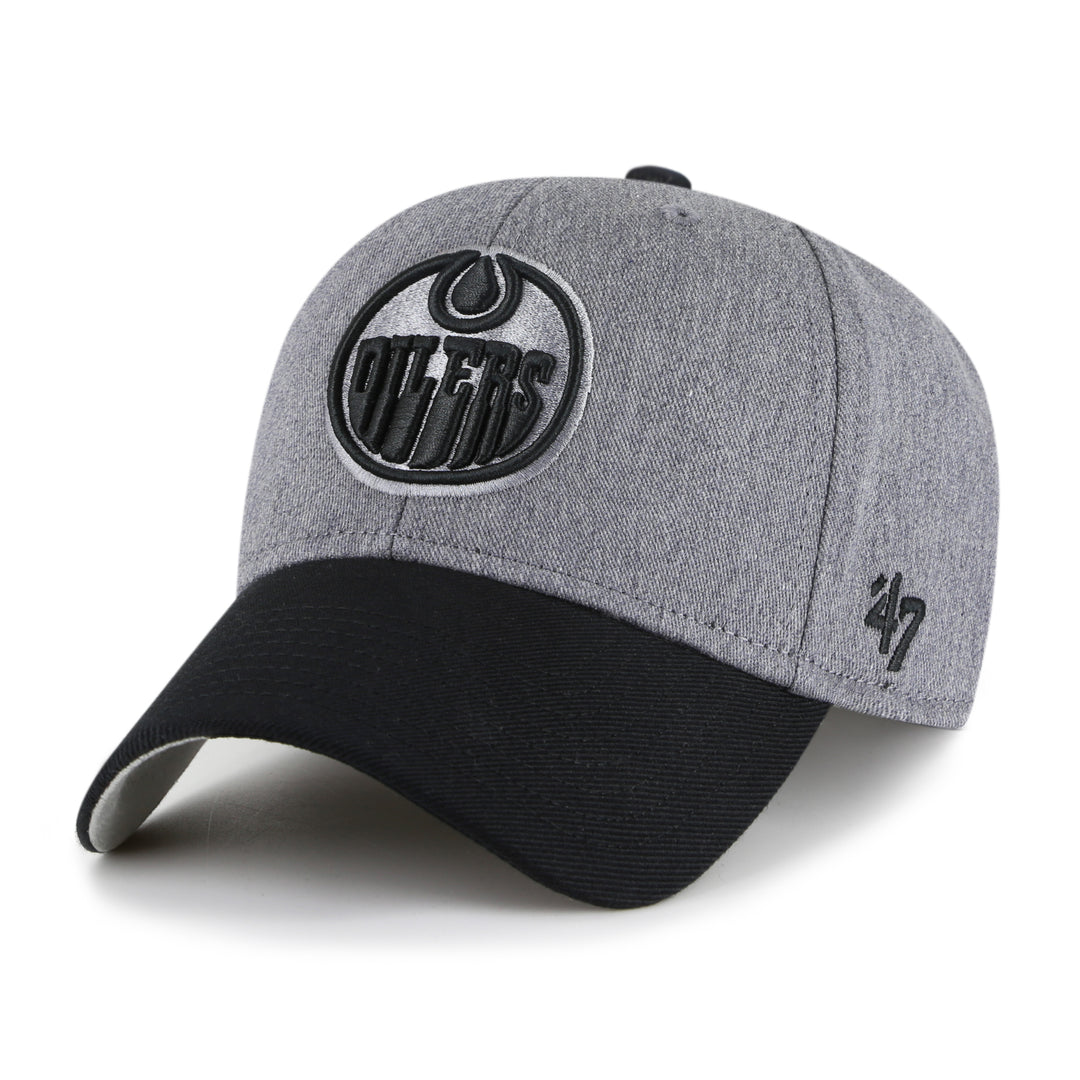 Edmonton Oilers '47 Grey Granite MVP Snapback Hat