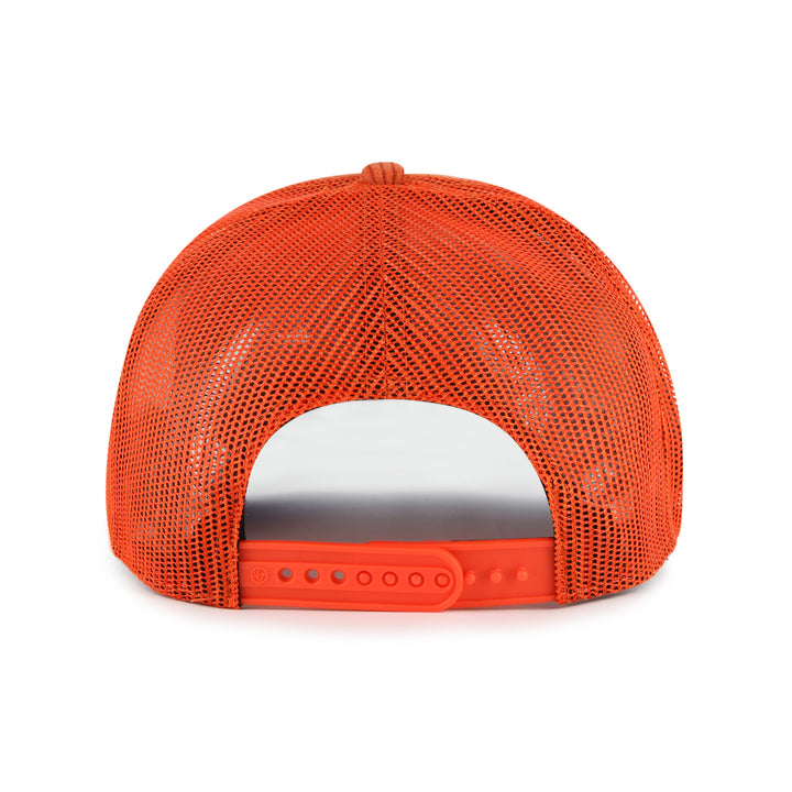 Edmonton Oilers '47 Orange Corduroy Double Header Hitch Snapback Hat
