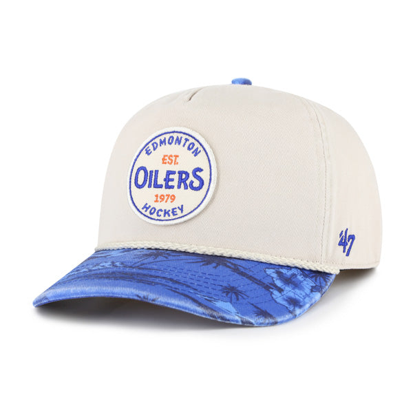 Edmonton Oilers '47 Royal Fiji Hitch Snapback Hat