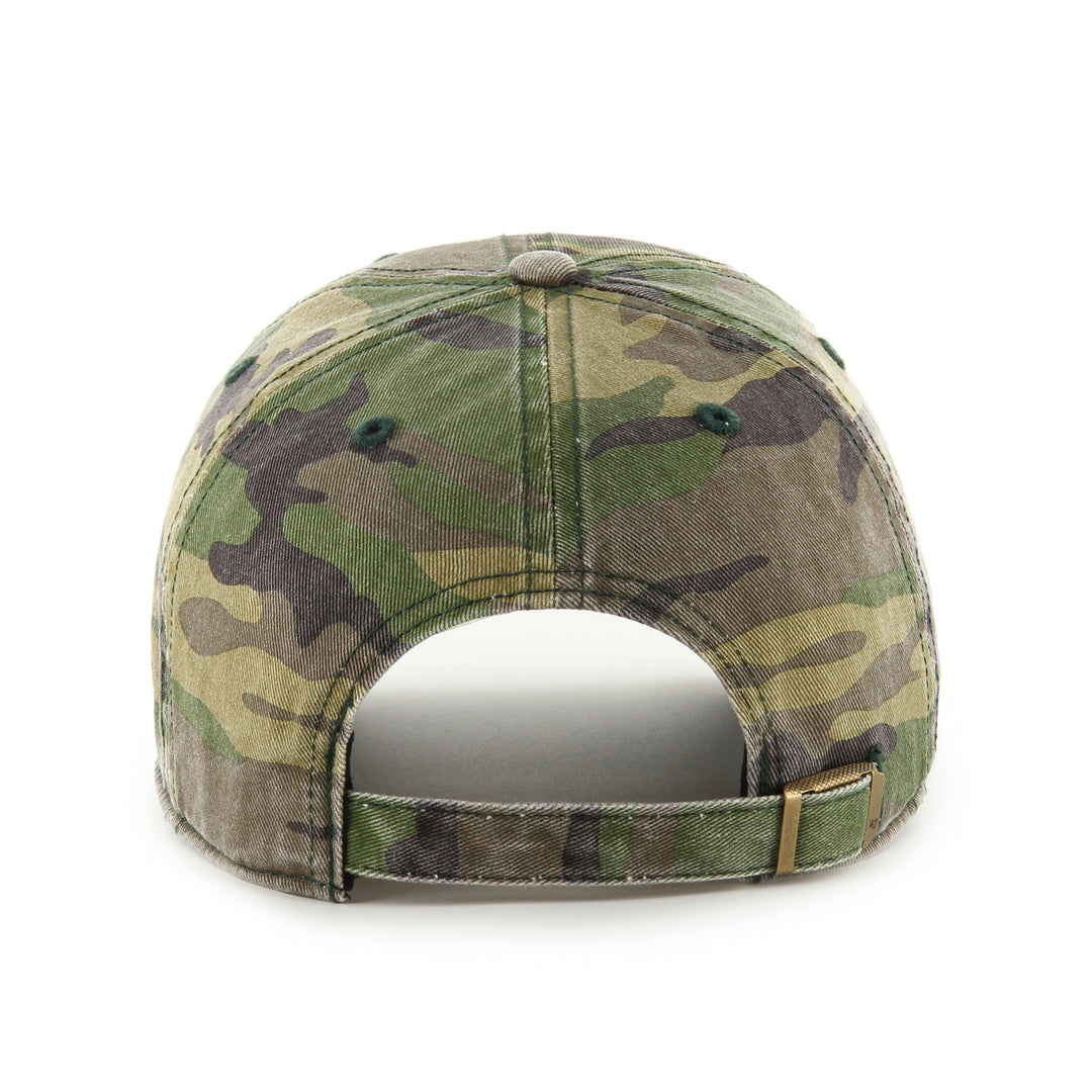 Edmonton Oilers '47 Tonal Logo Camo Clean Up Adjustable Hat