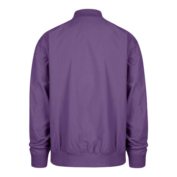 Edmonton Oilers '47 Trademark Twill Purple Bomber Jacket