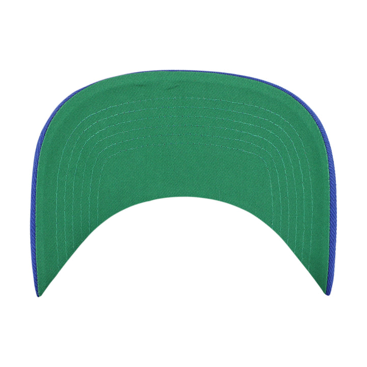 Edmonton Oilers '47 White & Royal Prime Play Hitch Snapback Hat