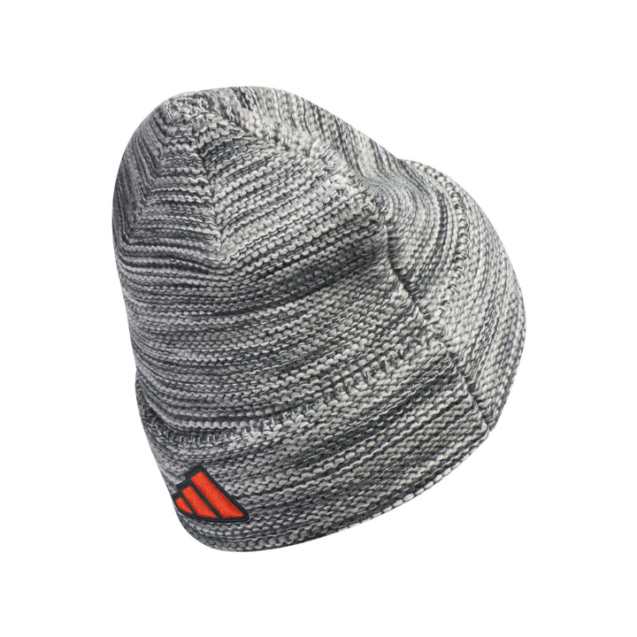 Edmonton Oilers adidas Grey Heathered Cuff Knit Toque