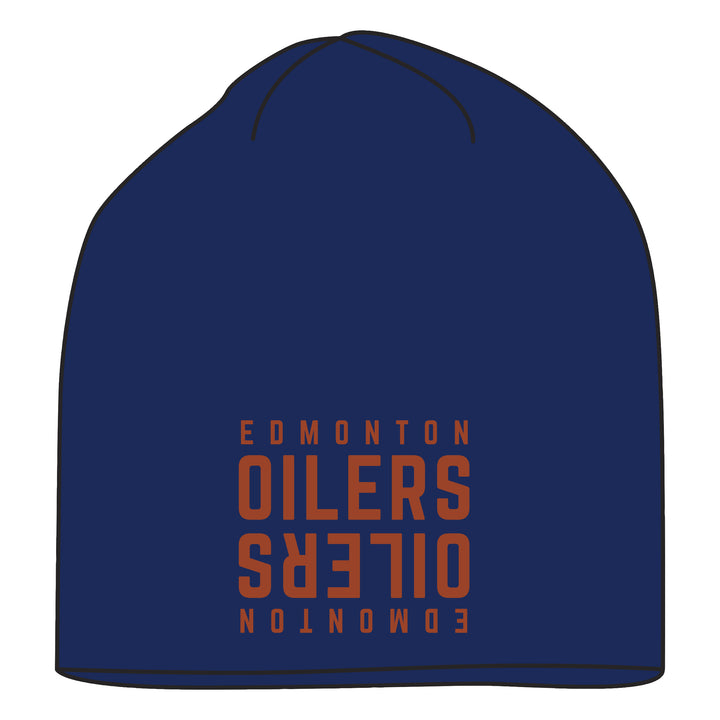 Edmonton Oilers adidas Navy Sport Knit Toque