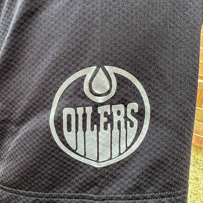 Edmonton Oilers Women's lululemon Abrasion Resistant Training Black T-Shirt