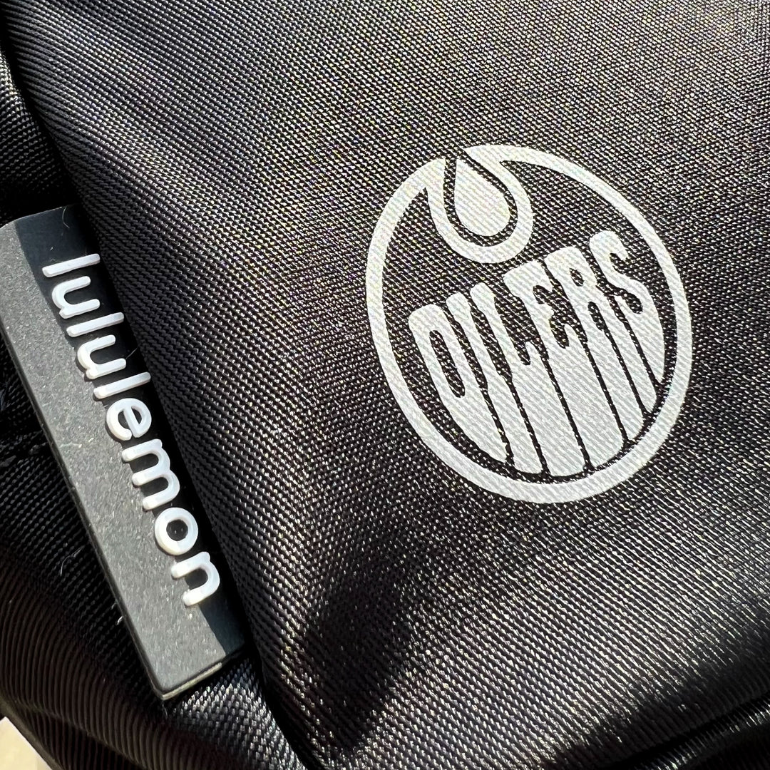 Edmonton Oilers lululemon Black Everywhere Belt Bag 1L