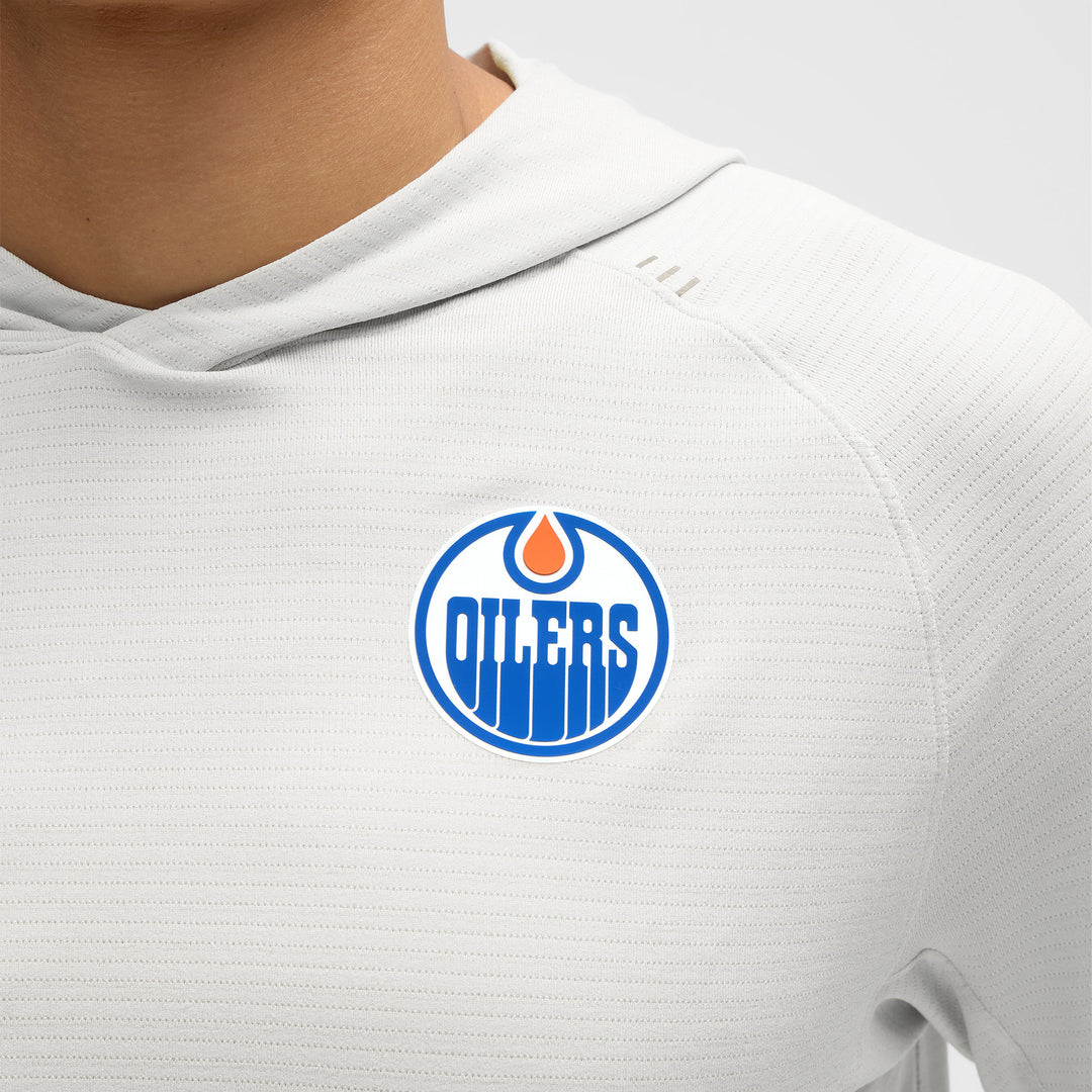 Edmonton Oilers lululemon License to Train Grey Hoodie