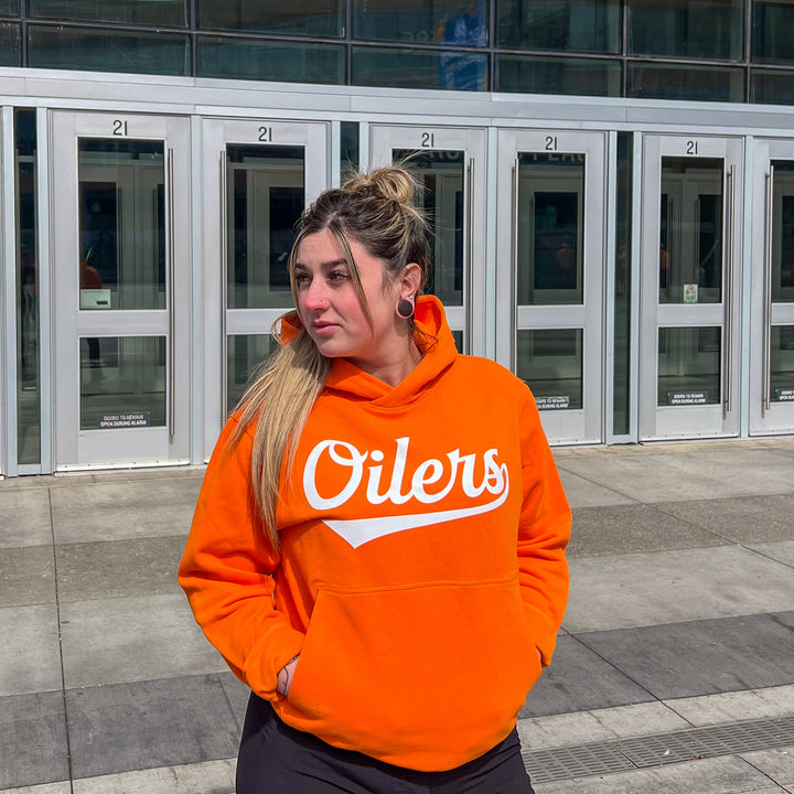 Edmonton Oilers lululemon Steady State Orange Hoodie