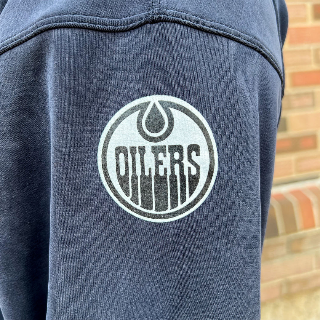 Edmonton Oilers Women's lululemon Perfectly Oversized Cropped Crew Bla –  ICE District Authentics