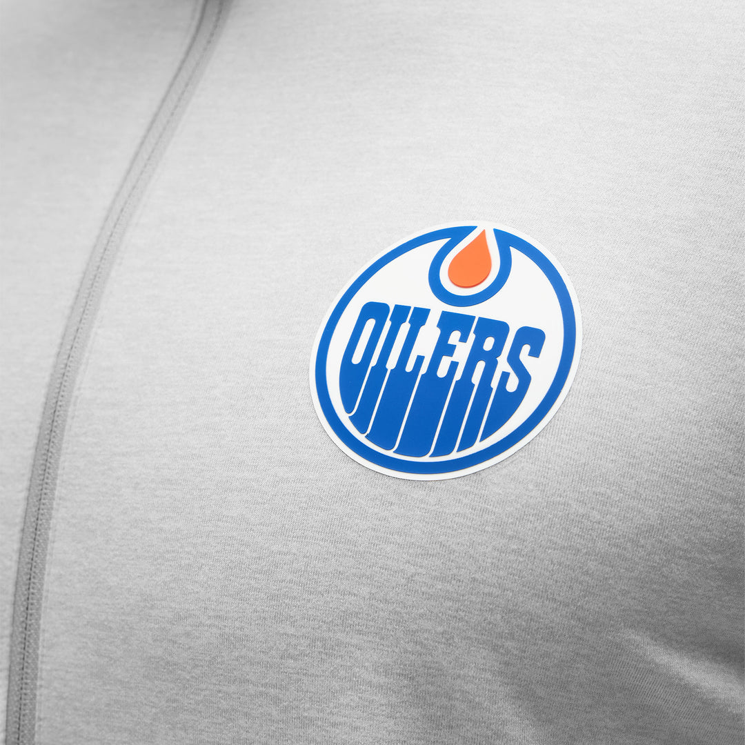 Edmonton Oilers lululemon Soft Jersey Vapor Grey Half-Zip Sweatshirt