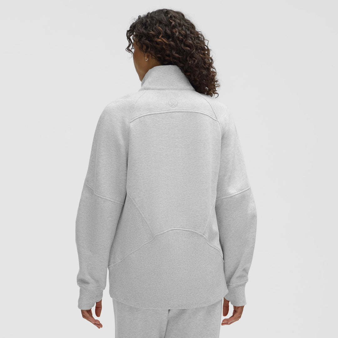 Edmonton Oilers lululemon Women's Long Scuba Oversized Half-Zip Funnel Neck