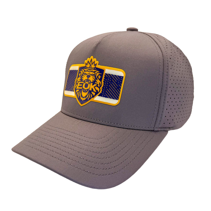 Edmonton Oil Kings Pacific Headwear Grey Weekender Alternate Logo Snapback Hat