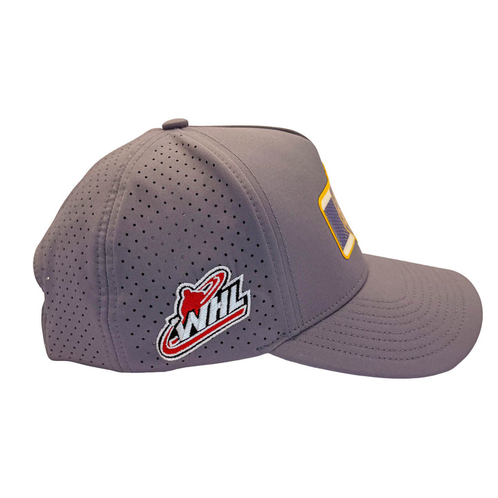 Edmonton Oil Kings Pacific Headwear Grey Weekender Alternate Logo Snapback Hat