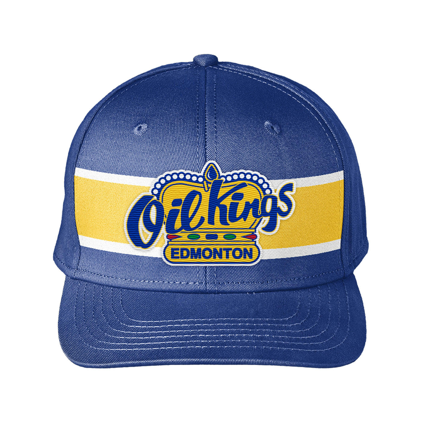Edmonton Oil Kings Bardown Sports Blue Post Game Snapback Hat