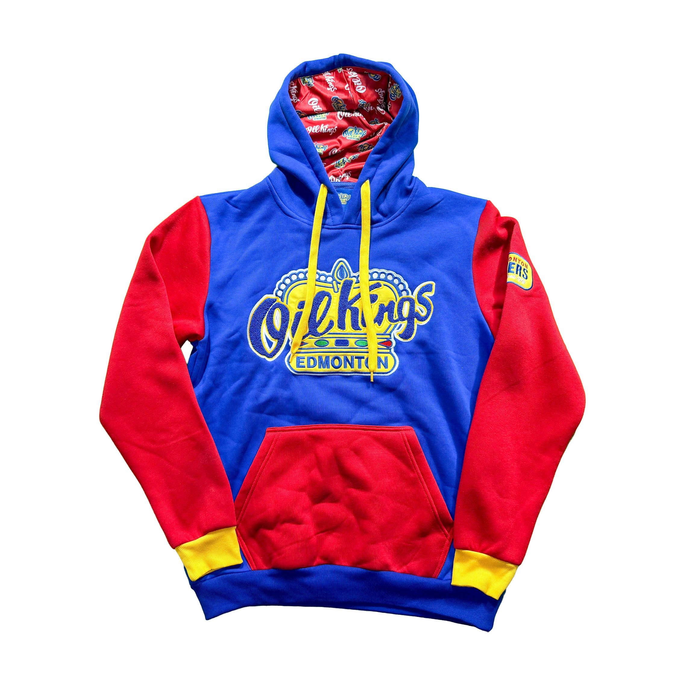 Edmonton Oil Kings Something Inked Royal Chenille Hoodie – ICE District ...