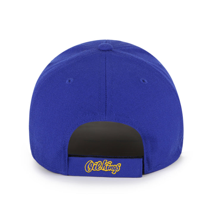Edmonton Oil Kings '47 Blue Two-Tone Alternate Logo MVP Adjustable Hat