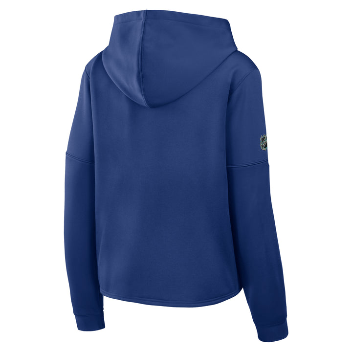 Edmonton Oilers 2026-27 Women's Fanatics Authentic Pro Blue Rink Full-Zip Hoodie