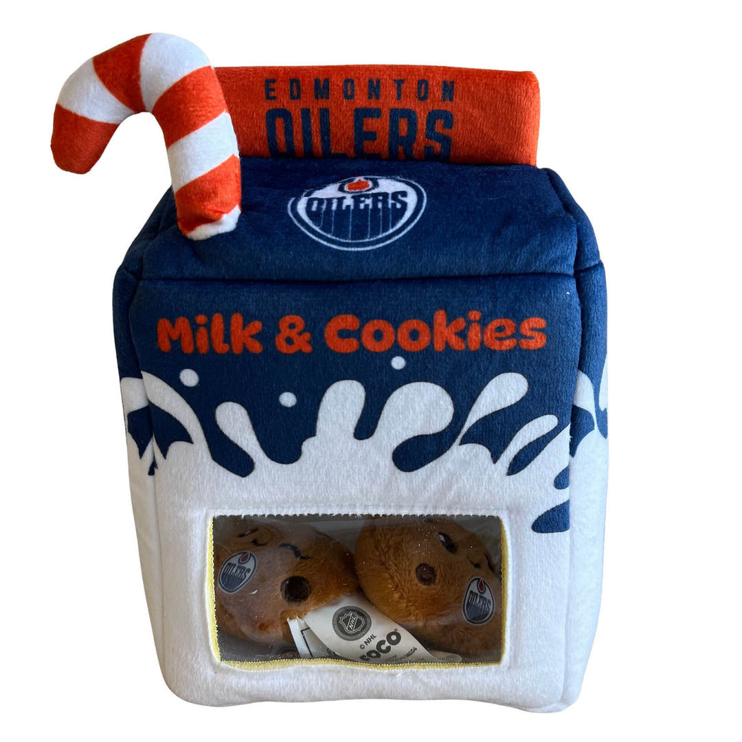 Edmonton Oilers 8" Milk & Cookies Plushie Toy