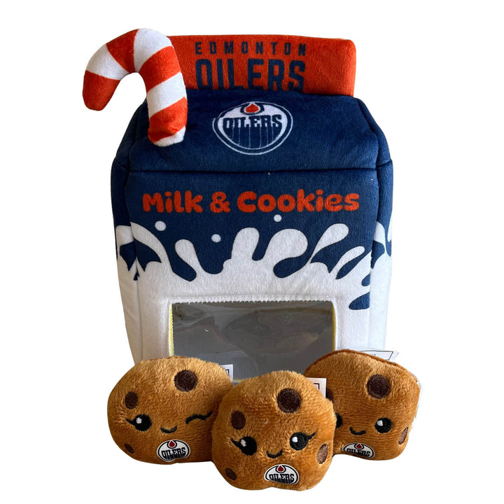 Edmonton Oilers 8" Milk & Cookies Plushie Toy