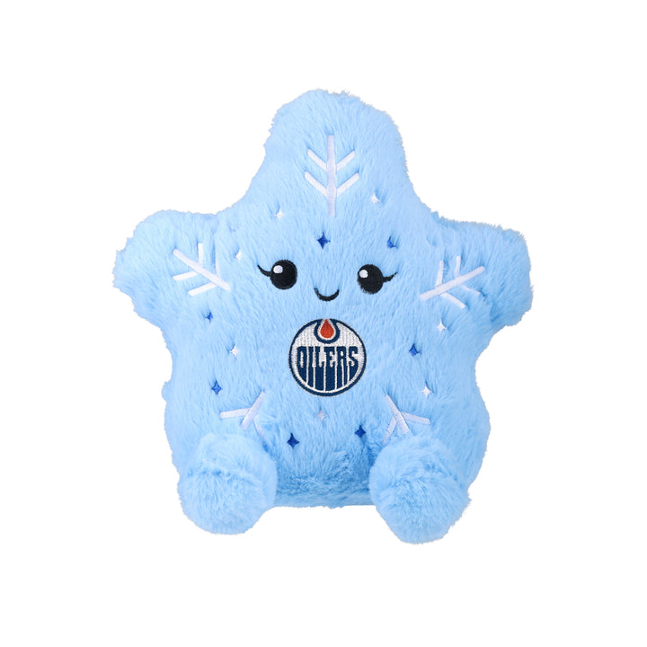 Edmonton Oilers 10" Snowflake Plushie Toy