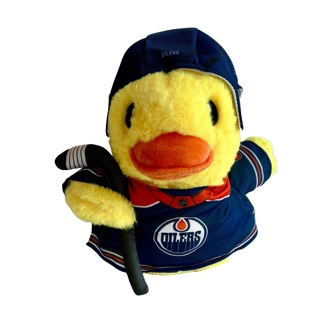 Edmonton Oilers 10" Uniform Duck Plushie Toy