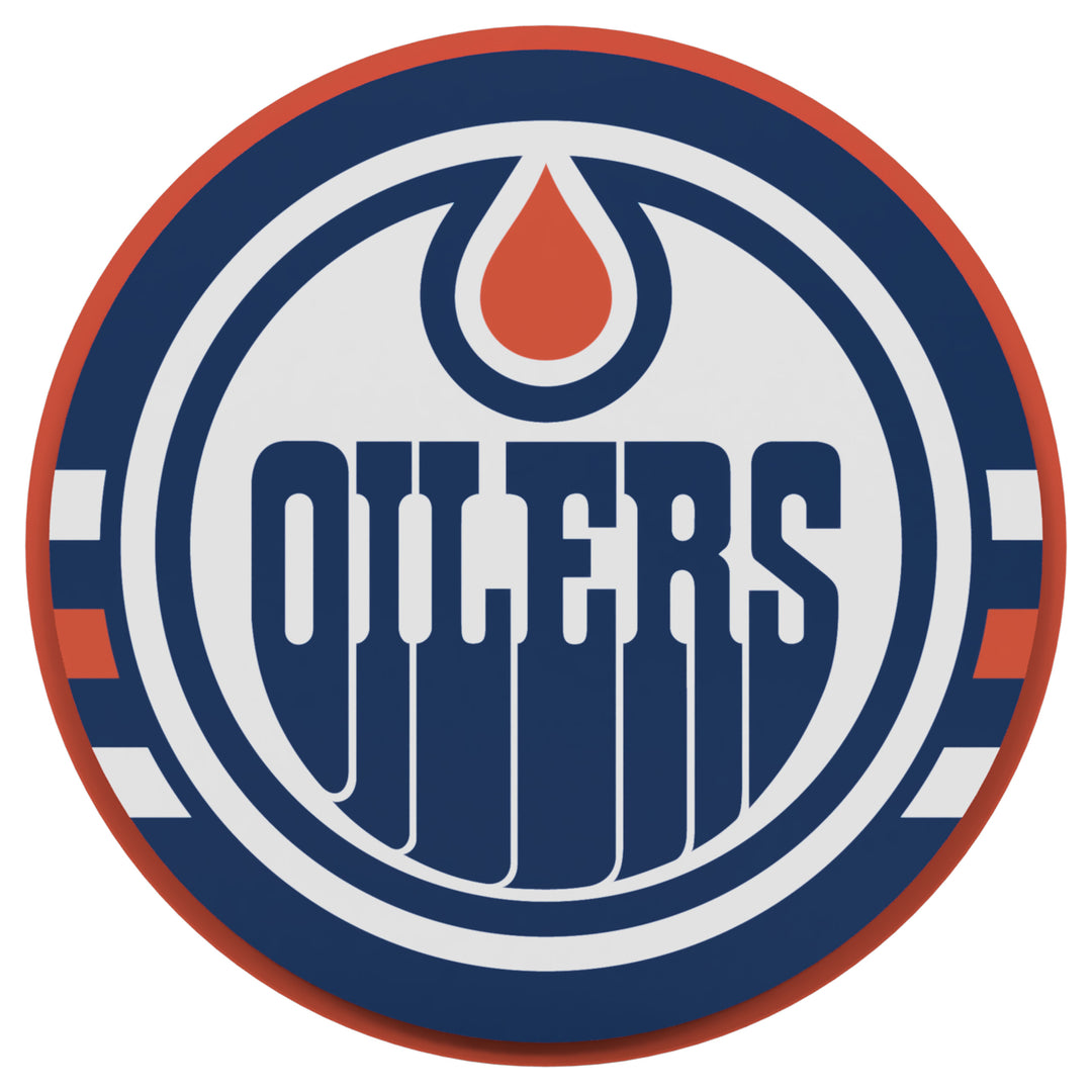 Stuart Skinner Edmonton Oilers Orange Name & Number Fan Chain Necklace
