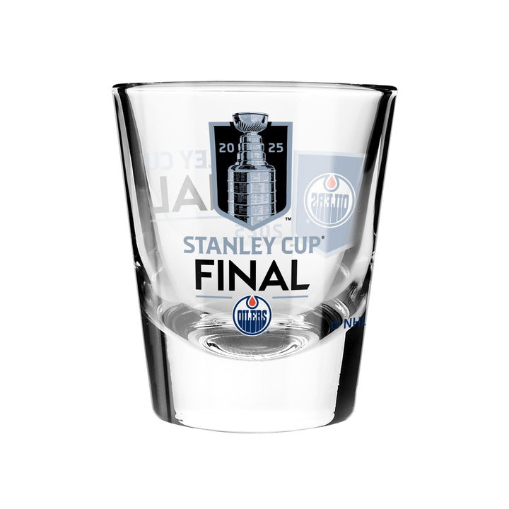 Edmonton Oilers 2025 Stanley Cup Final 2 oz. Shot Glass