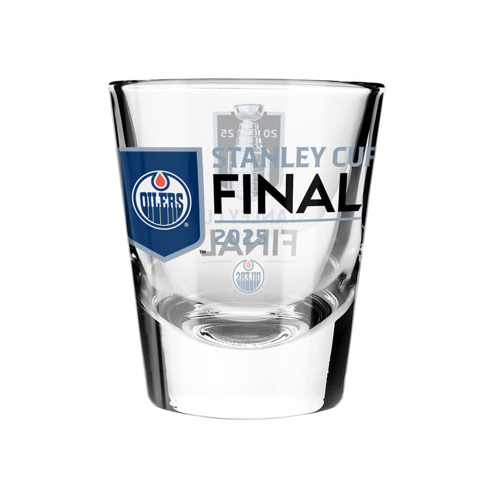 Edmonton Oilers 2025 Stanley Cup Final 2 oz. Shot Glass