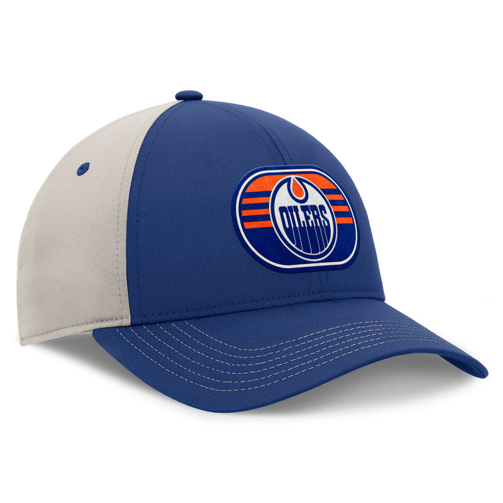 Edmonton Oilers 2025 Stanley Cup Playoffs Authentic Pro Locker Room Participant Blue Snapback Hat