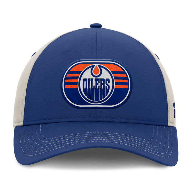 Edmonton Oilers 2025 Stanley Cup Playoffs Authentic Pro Locker Room Participant Blue Snapback Hat