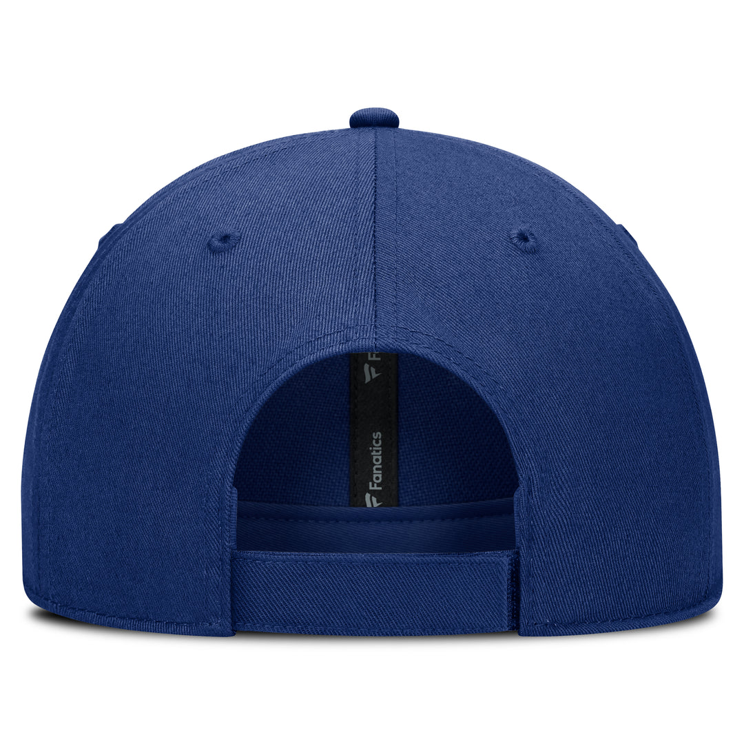 Edmonton Oilers Fanatics 2025 Stanley Cup Playoffs Participant Blue Adjustable Hat