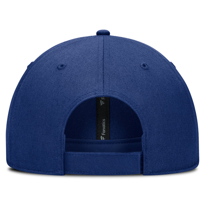 Edmonton Oilers Fanatics 2025 Stanley Cup Playoffs Participant Blue Adjustable Hat
