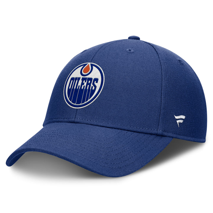 Edmonton Oilers Fanatics 2025 Stanley Cup Playoffs Participant Blue Adjustable Hat