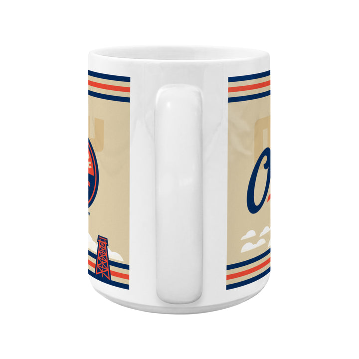 Edmonton Oilers Alternate Logo 15oz Ceramic Mug