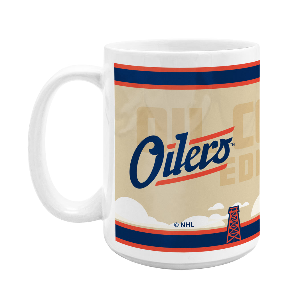 Edmonton Oilers Alternate Logo 15oz Ceramic Mug
