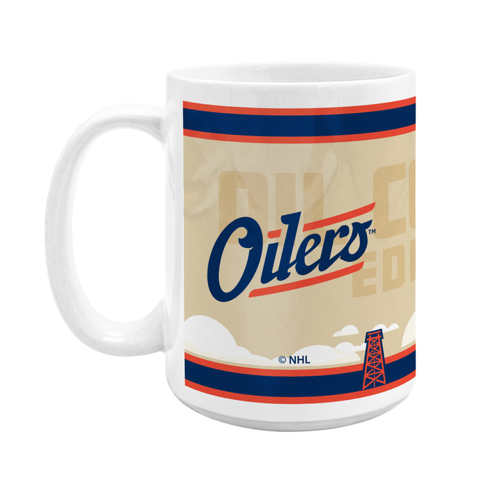 Edmonton Oilers Alternate Logo 15oz Ceramic Mug